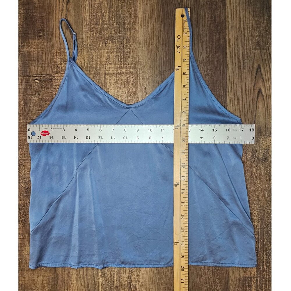LilySilk V Neckline 100% Mulberry Silk Spaghetti Straps Cami Camisole S US 4-6 - Picture 4 of 7